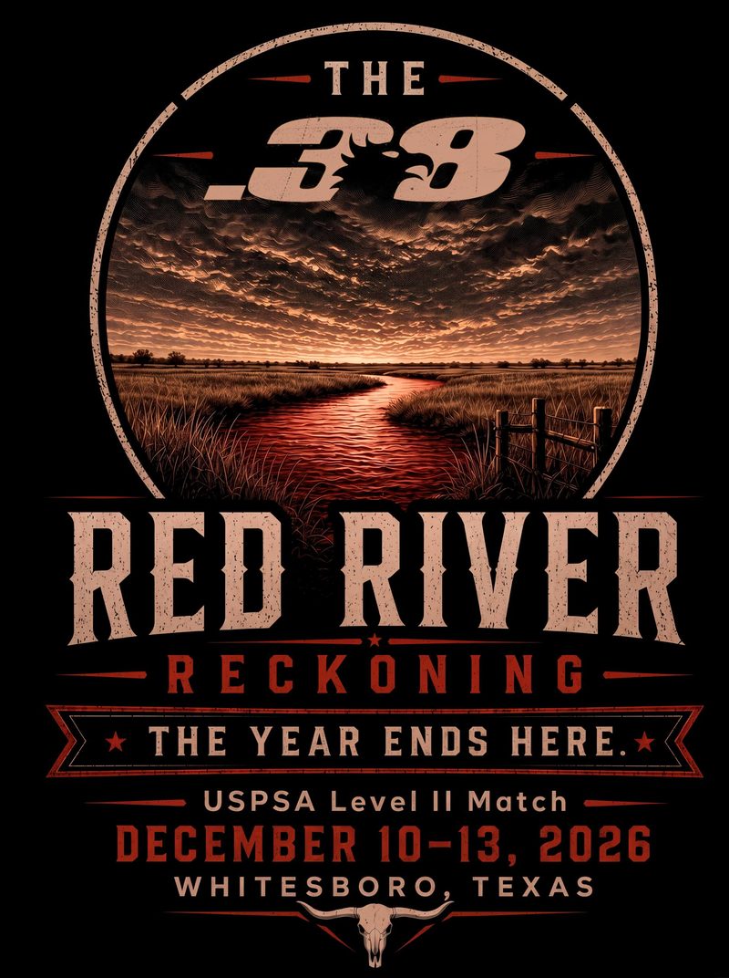 The .38 Red River Reckoning — USPSA Level II Match — December 10–13, 2026 — Whitesboro, Texas